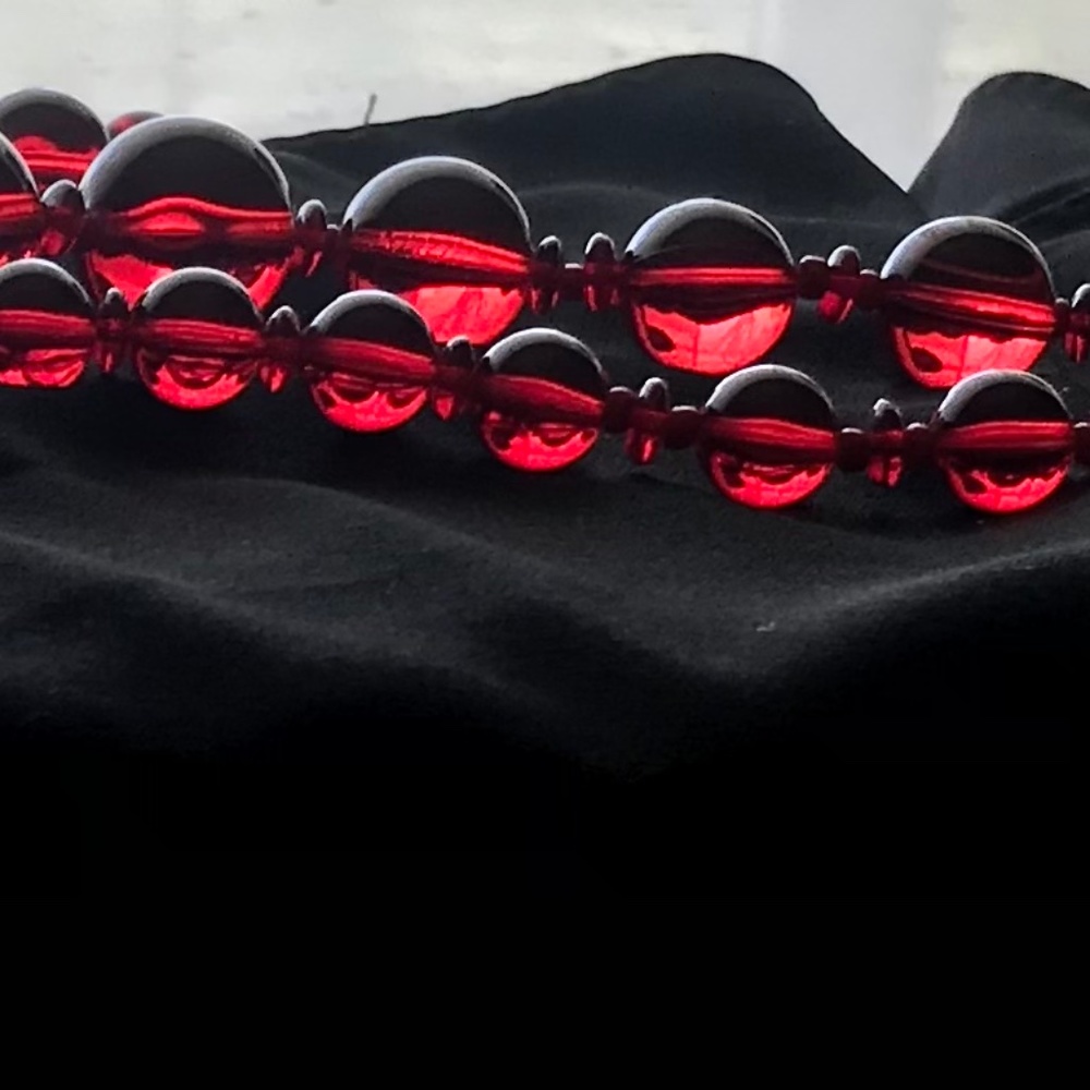 Luminous Hobe’ necklace 27”